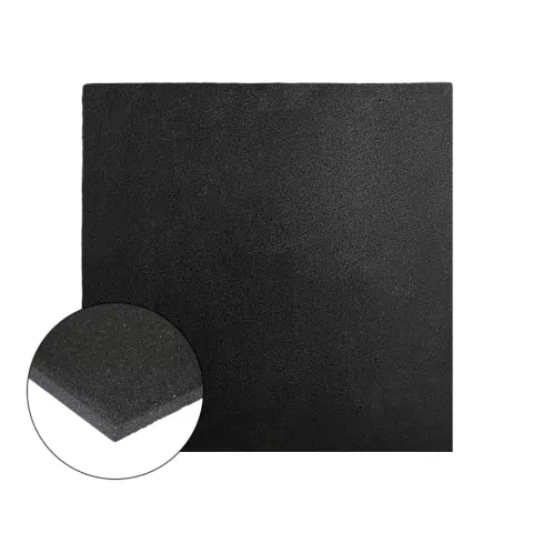 PISO ECOPLAC PRETO 15MM 50X50