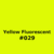 Adesivo Vinil Oracal Brilho 1,00m x 1,26m 6510 - 029 YELLOW FLUOR na internet