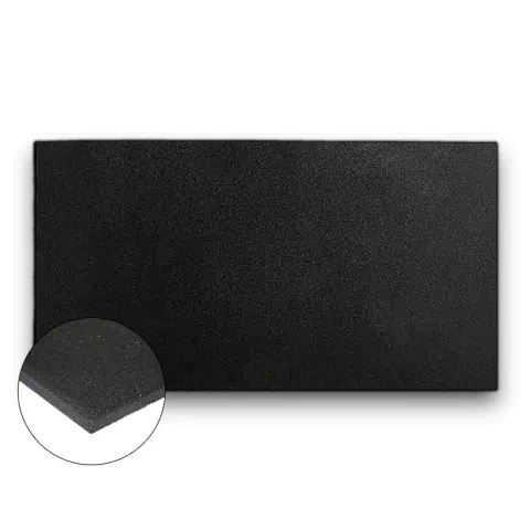 PISO ECOPLAC PRETO 11MM 50X70