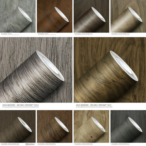 Adesivo Gold Vinil Madeira Demolicao 1,00 X 0,61