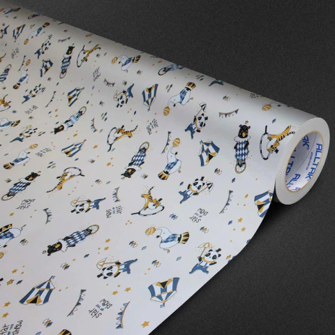 Papel De Parede Decor Circo 1,22 X 1,00 Mt