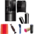 kit completo para envelopamento de geladeira fogão moveis parede 6 mts x 122cm - Preto Brilho