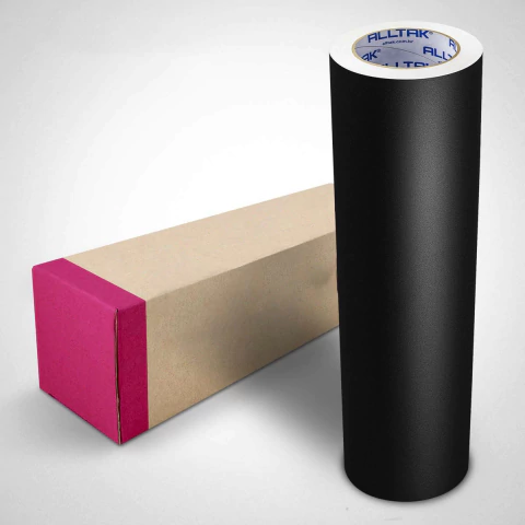 Vinil Adesivo Alltak Premium Jateado - Preto Absoluto 1,00 x 1,22 7733J.70