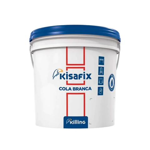 Cola Acrílica Para Pisos Vinilícos Multiuso Kisafix Galão 4kg