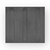 Piso Tátil Direcional PVC 25X25X5 Cinza