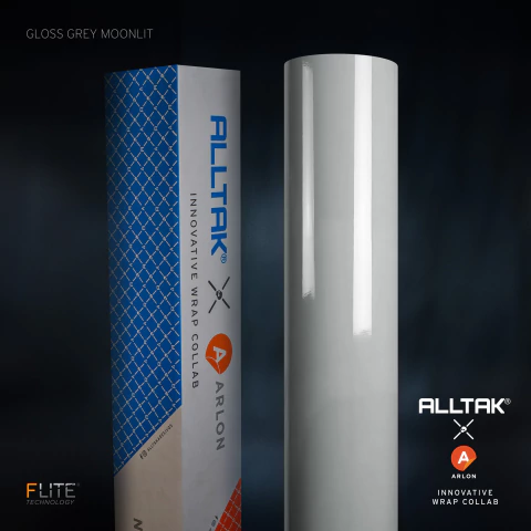 Adesivo Automotivo Arlon Gloss Grey Moonlit- 25m X 1.52L