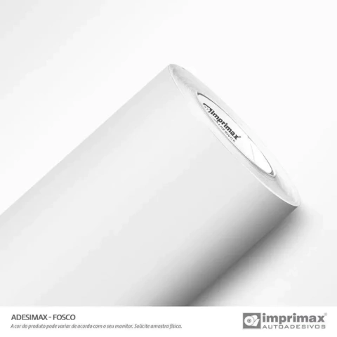 Vinill Adesivo Adesimax RBT Fosco 1,22m x 50m - Branco