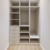 Adesivo Vinil Gold Max Jateado Opaco Branco Off 0,70 x 1,00m - Alia Decor Solutions