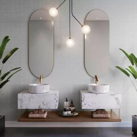 Tecido Para Parede Karsten Wall Decor Cozy Cinza - Ref.44 - Wt.40