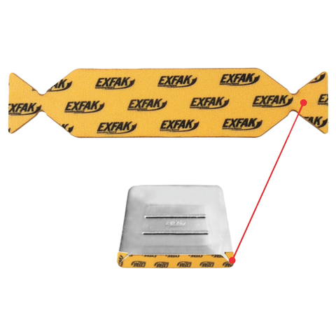FELTRO PROFISSIONAL AMARELO 57-345 5UNI