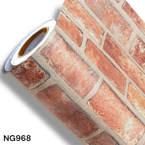 Papel de Parede Adesivo Revest Brick Rustic NG968