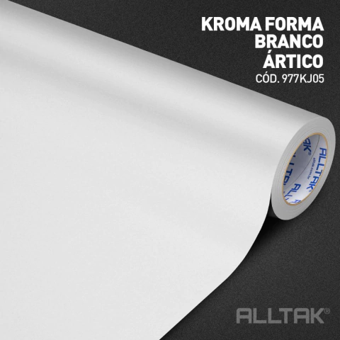 Adesivo Kroma Forma Branco Artico 1,00m x 1,22m - 39785