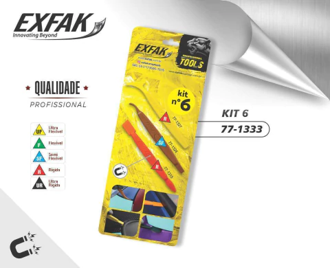 Kit nº6 Espátulas Ima Exfak Cod. 77-1333