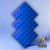 Piso Tátil Alerta PVC 25X25X5 Azul na internet