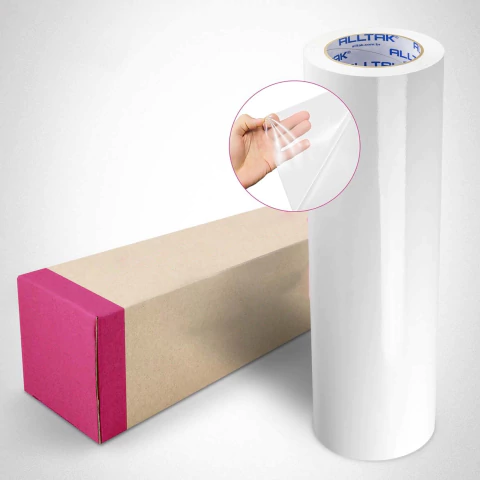 Adesivo Vinil Alltak Premium 1x1,22m - Transparente 773301