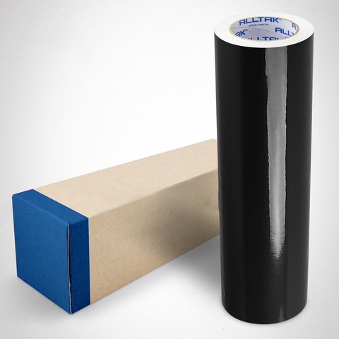 Vinil Adesivo Color Preto Brilho Alltak Ref.1273.70 - 50cm