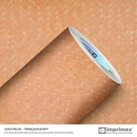 Adesivo Vinil Gold Palha 1,00 x 1,22 - Trancada Buriti