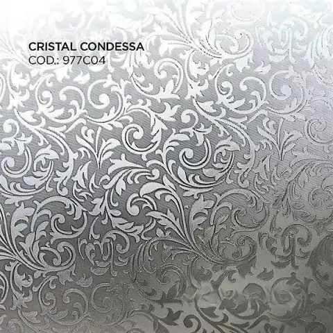 Adesivo para Vidro Decor Cristal Condessa 1,00 x 1,22 - 977C.01CD