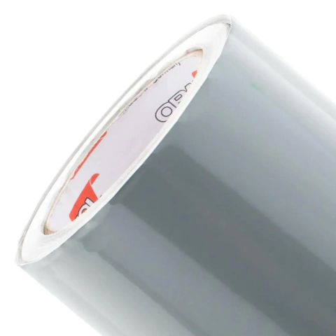 Adesivo Vinil Oracal Brilho 1,00m x 1,26m 651G - 090 SILVER GREY
