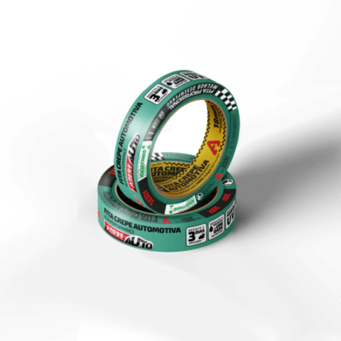 Fita Crepe Automotiva Adere Verde 18mm x 40m - 525