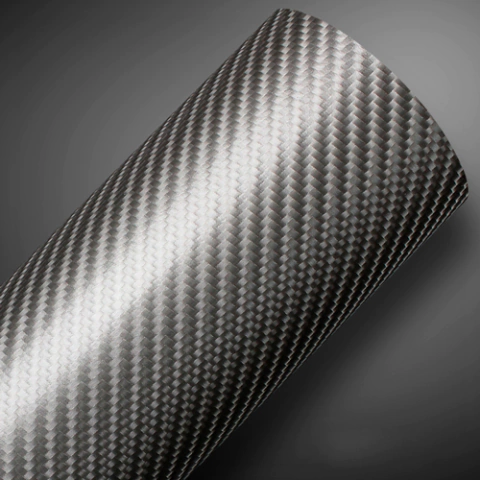 Adesivo Automotivo 4D Carbon Graphite Metallic 1,50m - Ref.184D.932M.10