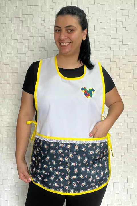 Bata Ratinho Autismo (Bordado não incluso) - comprar online