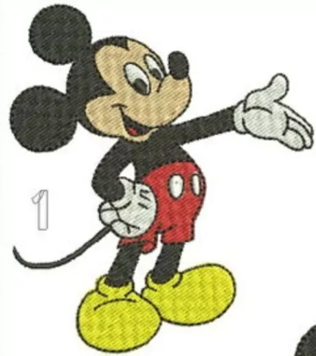 Serviço de bordado com: Ratinho I