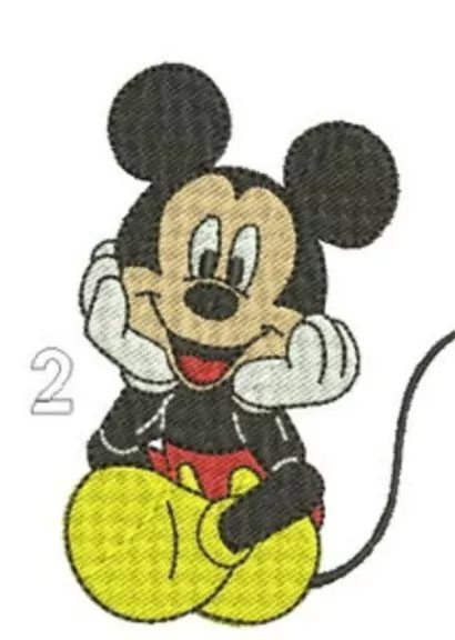 Serviço de bordado com: Ratinho II