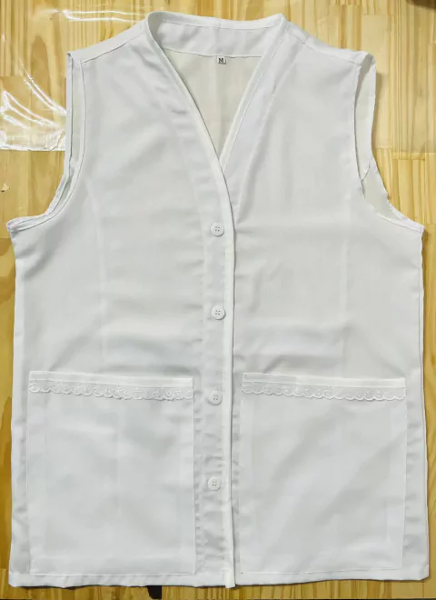 Jaleco Branco Liso (sem bordado incluso) - comprar online