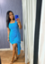 Vestido Micaela Azul
