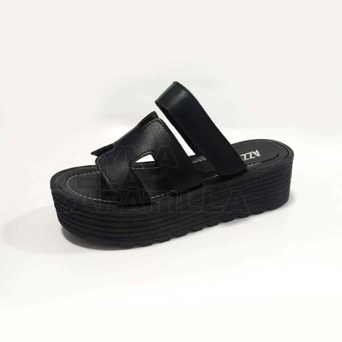 CIANNA 198 | Sandalia H con plataforma. Capellada sintética. (CI198)