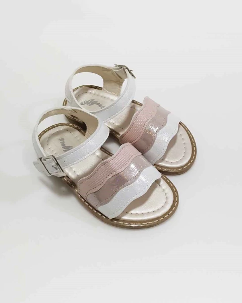 AGUS 122 | Sandalias chatita tipo gladiadora. Capellada símil cuero. (AG122)