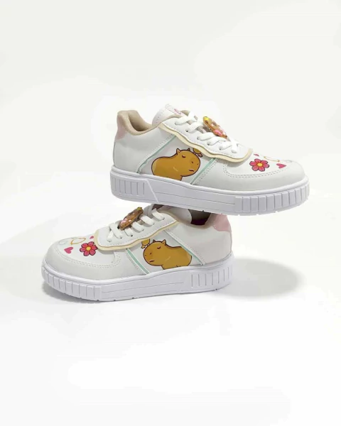 COCOA KIDS 2046 | Zapatilla urbana, capellada sintética. Motivo: CAPIBARA (COC2046)
