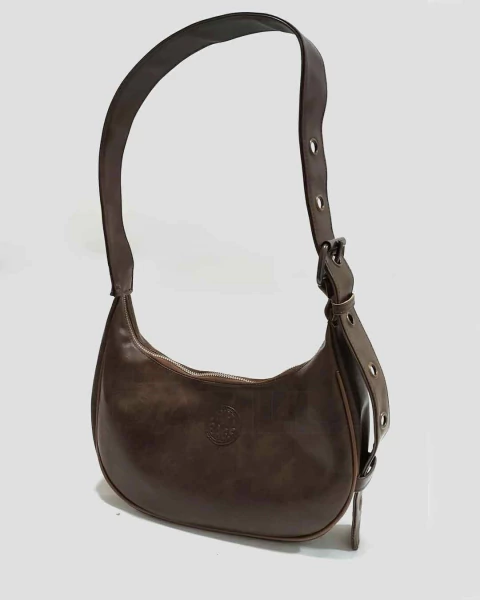DRIFT MINI BAG HOBO | Bolso de cuero sintético con herrajes metálicos. (DTMBL2)