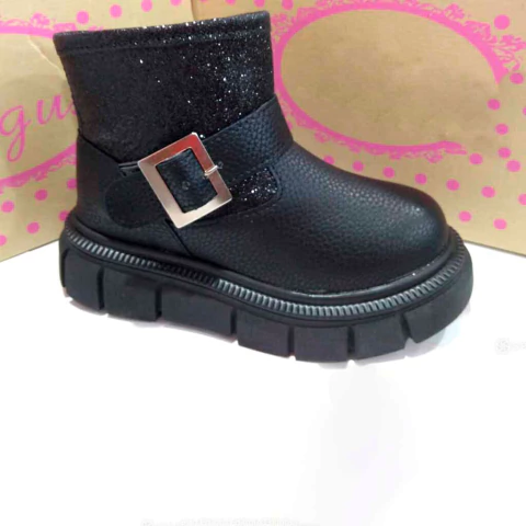 AGUS 763 | Bota caña media / alta. Capellada combinada. Suela tipo combat. (AG763IN)