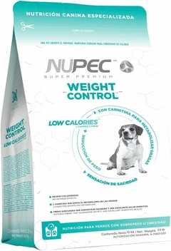 Nupec Weight Control - 15 kg