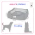 Capa Cama Cachorro Gato Grande 70x70 2 Pç Ursinha Princesa - Pink na internet
