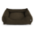 Cama Cachorro Gato Trend Suede Home 60x60 2 PÇ - Café