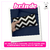 Imagem do Cama Cachorro Gato Media 60x60 5 Pç Chevron Com Ossinho - Marinho
