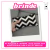 Imagem do Cama Pet Oxford + manta 03 Peças - Chevron Platinum - Basic 1