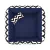 Cama Cachorro Gato Media 60x60 4 Pç Chevron - Marinho - loja online