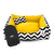 Cama Cachorro Gato Media 60x60 3 Pç Chevron - Amarelo - comprar online
