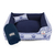 Cama Cachorro Gato Media 60x60 3 Pç Coroa - Azul - comprar online
