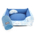 Cama Cachorro Gato Media 60x60 3 Pç Nuvem - Azul Ceu - comprar online