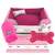 Kit Premium 1 Cama Trend Line 70x70 cm Mileva 5 Peças Coleção Realeza - Coroa Pink - comprar online