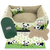 Kit Premium 1 Cama Trend Touch 70x70 cm Mileva 5 Peças Coleção Panda - Caqui - comprar online