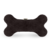 Almofadinha Brinquedo Ossinho Suede Tabaco