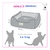 Cama Cachorro Gato Media 60x60 2 Pç Coroa - Pink - comprar online
