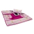 Capa Cama Cachorro Gato Grande 70x70 2 Pç Ursinha Princesa - Pink - comprar online