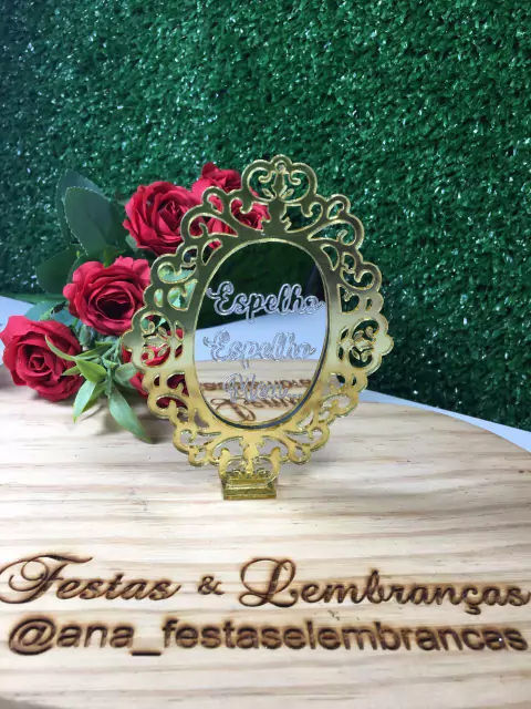 Espelho Branca de Neve - 12cm